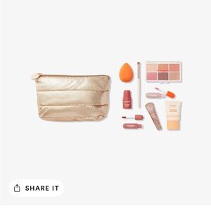 Ulta Beauty makeup bag + 8 minis